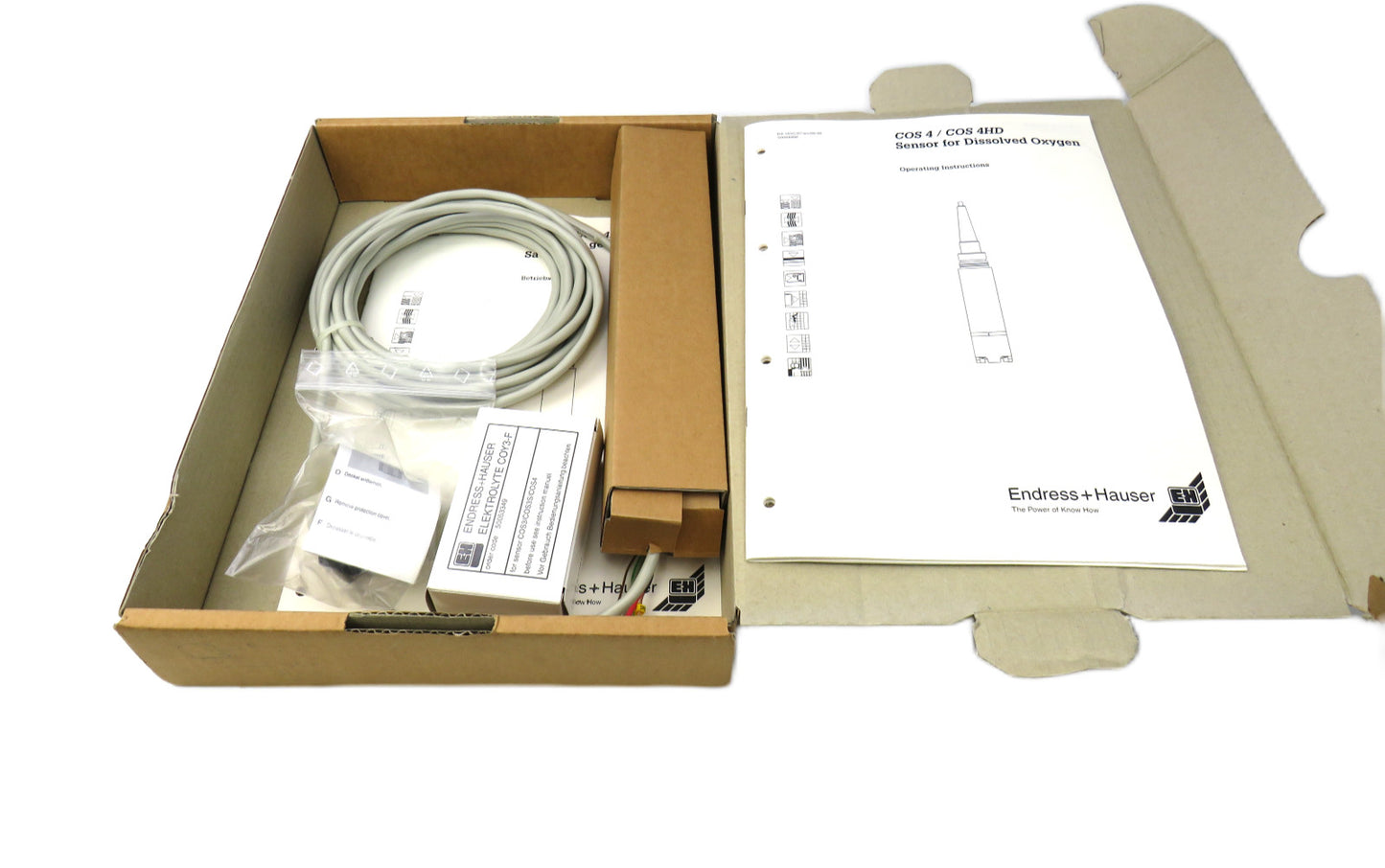 Endress+Hauser  COS4-2 SENSOR FOR DISSOLVED OXYGEN  + COY3-F  COY3-WP    New