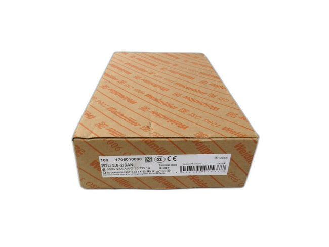 WEIDMULLER 1706010000 ZDU 2.5-2/3AN