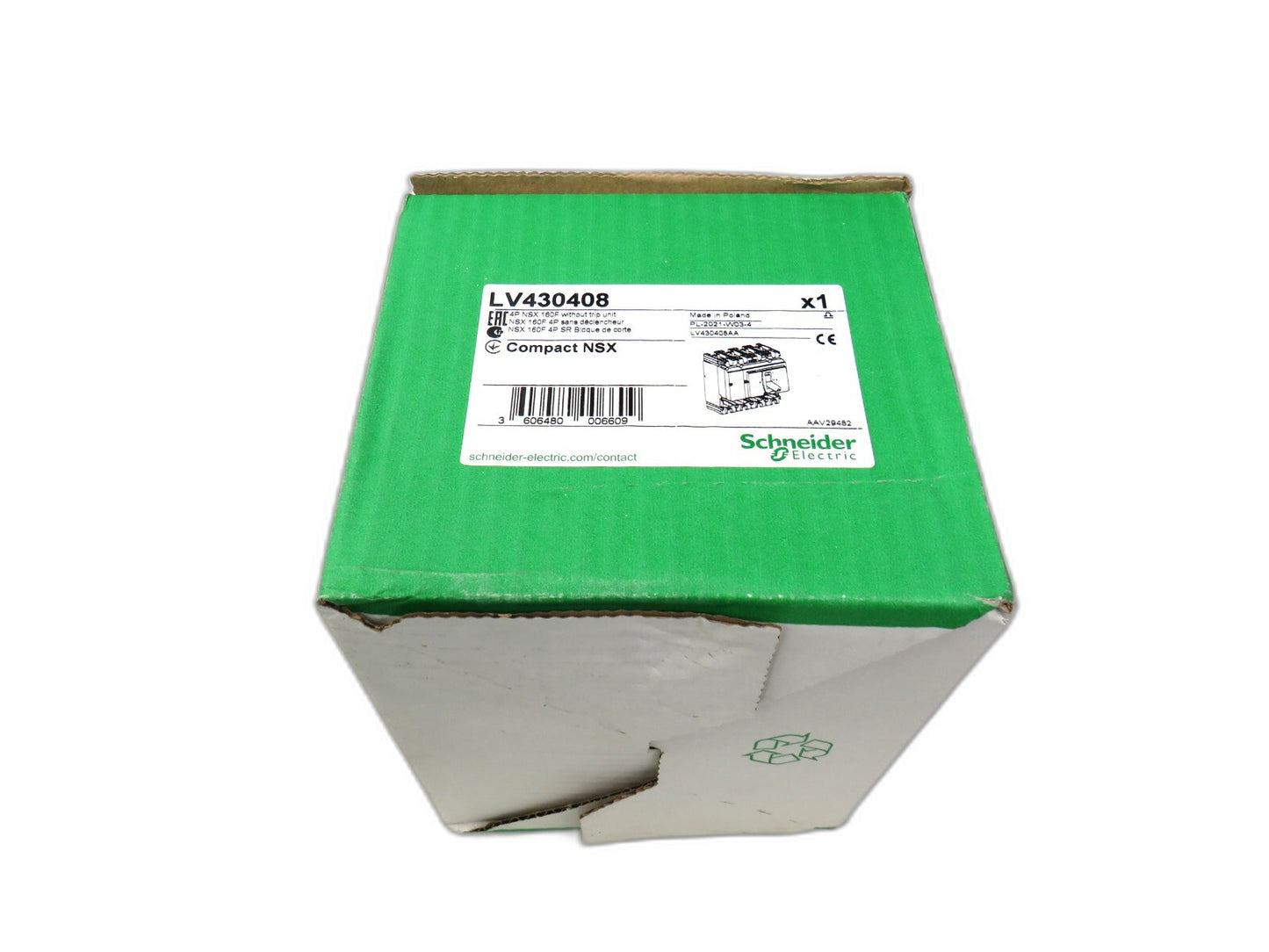 SCHNEIDER Electric Compact NSX LV430408  - NSX160F 4P SD    New