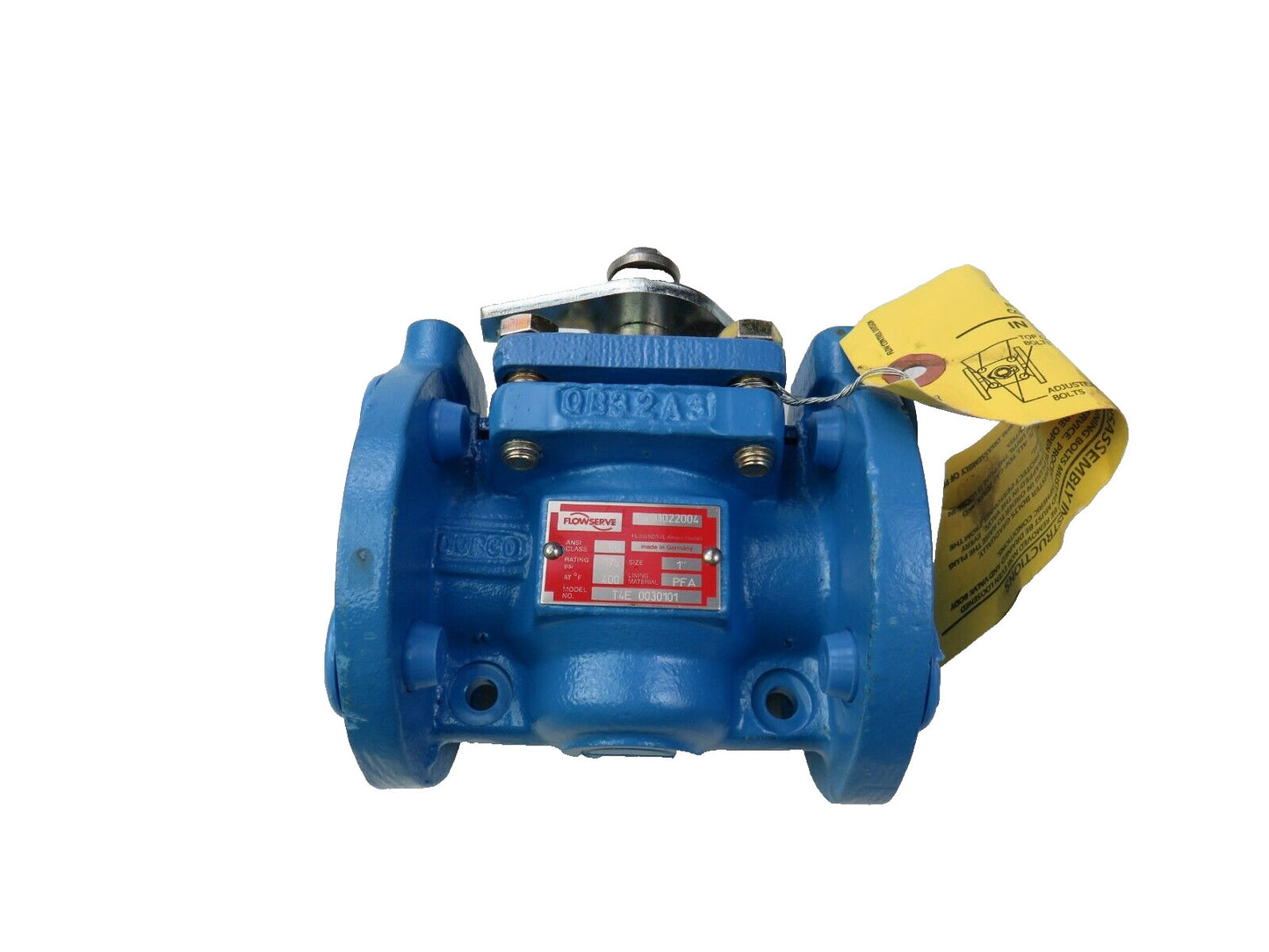 FLOWSERVE T4E 0030101 DURCO VALVE    New