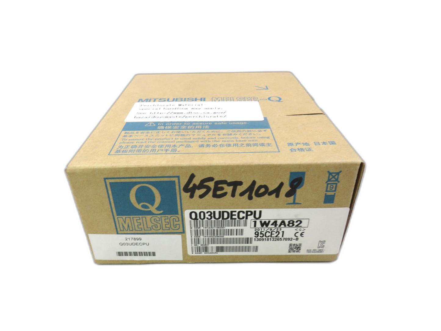 MITSUBISHI  Q03UDECPU CPU MODULE, MULTI PROCESSOR   New