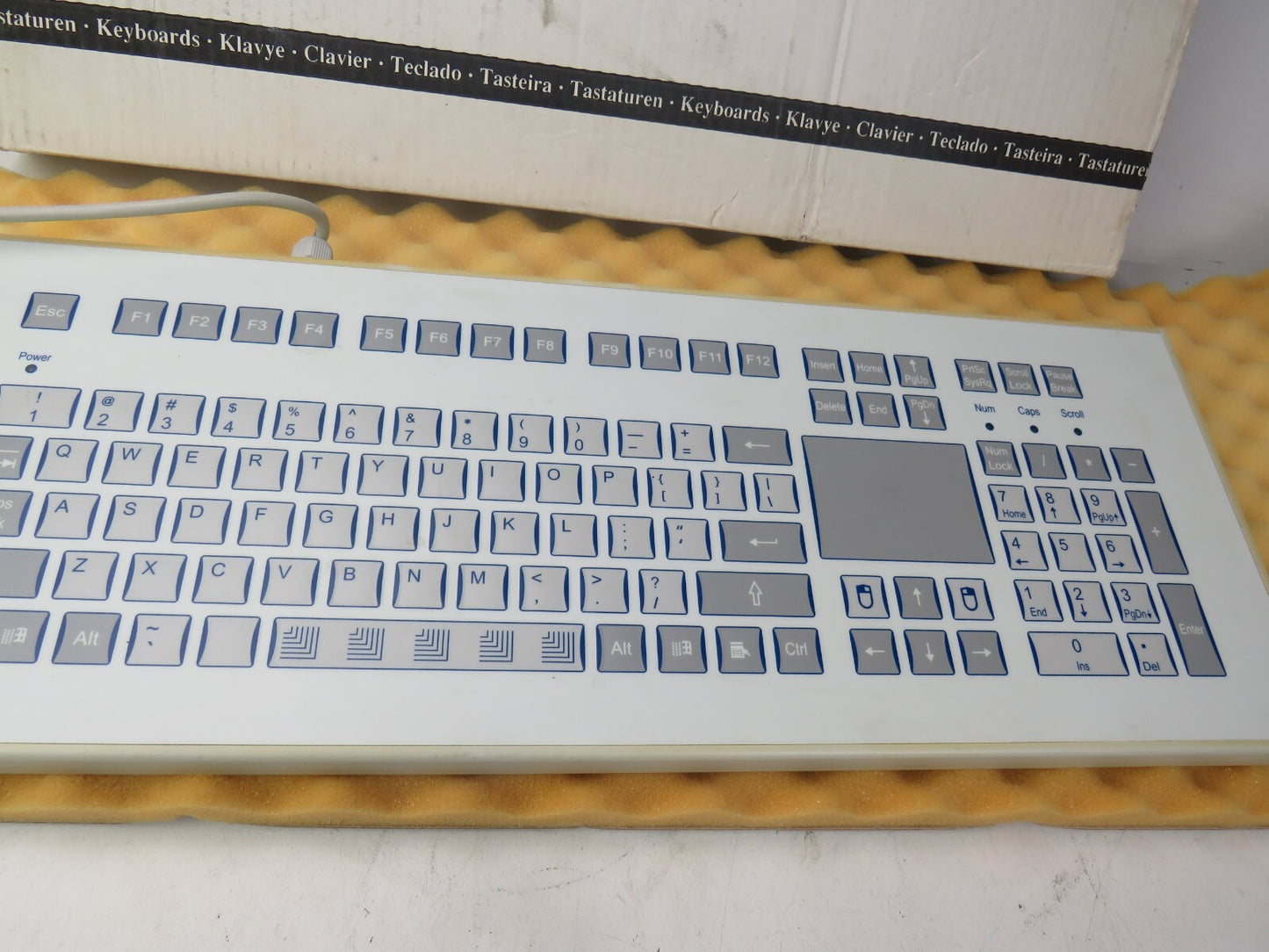 INDUKEY  KS07216 QUERTY KEYBOARD QWERTY INDUSTRIAL     New