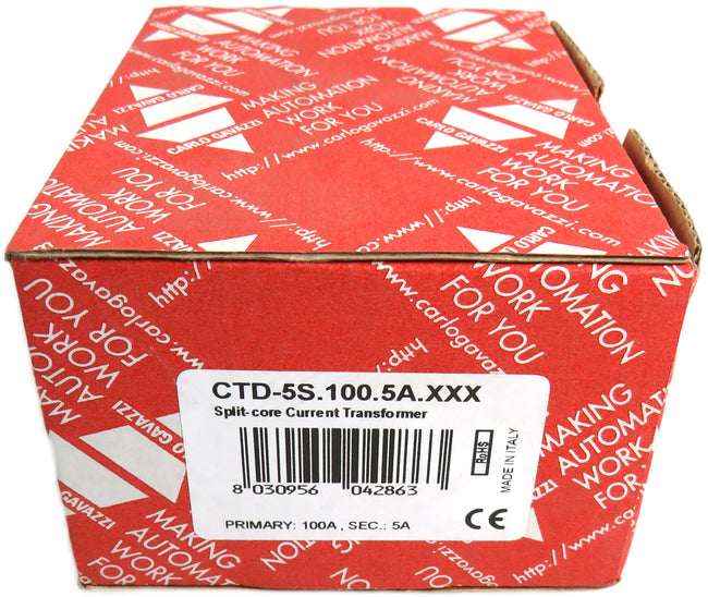 Carlo Gavazzi CDT-5S CDT5S CTD5S1005AXXX SPLIT CORE CURRENT TRANSFORMER    New
