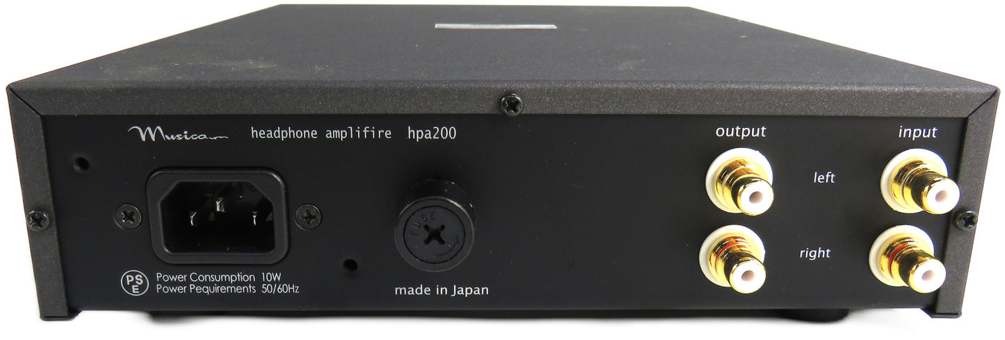 MUSICA HPA200 HPA 200 HEADPHONE AMPLIFIER RARE JAPAN     New