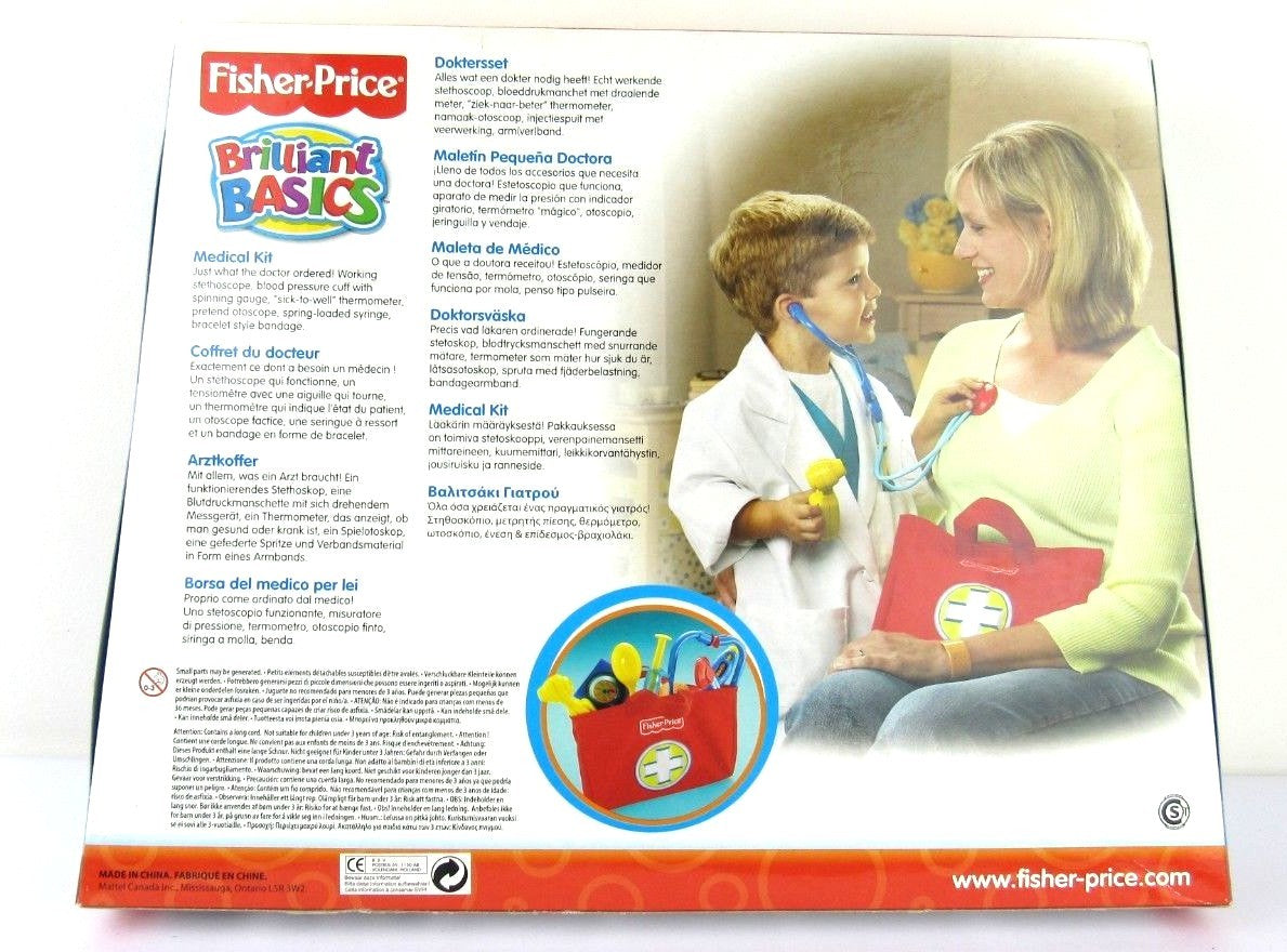 Fisher Price Medical Kit new sealed and unused