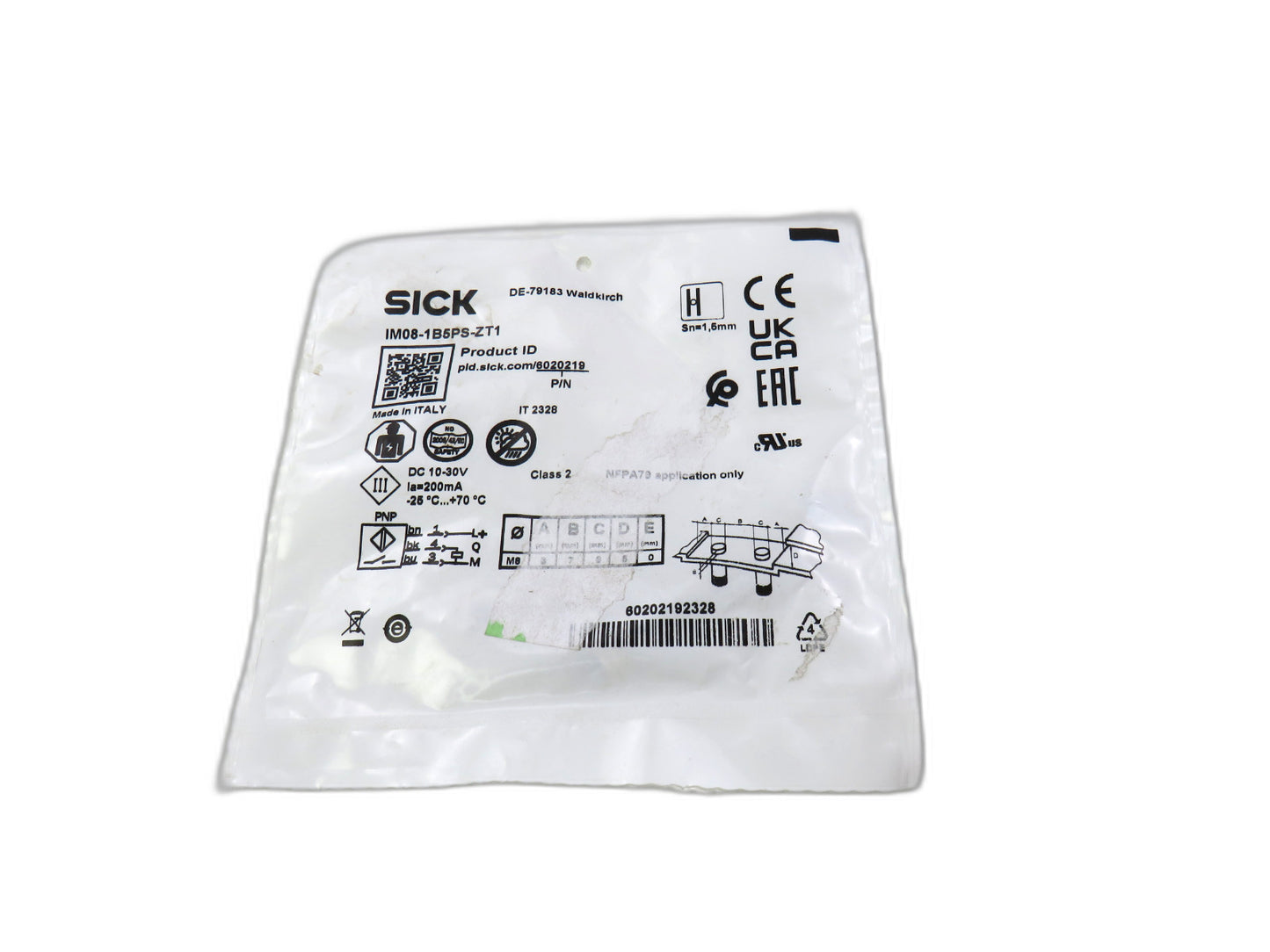SICK IM08-1B5PS-ZT1 6020219   New
