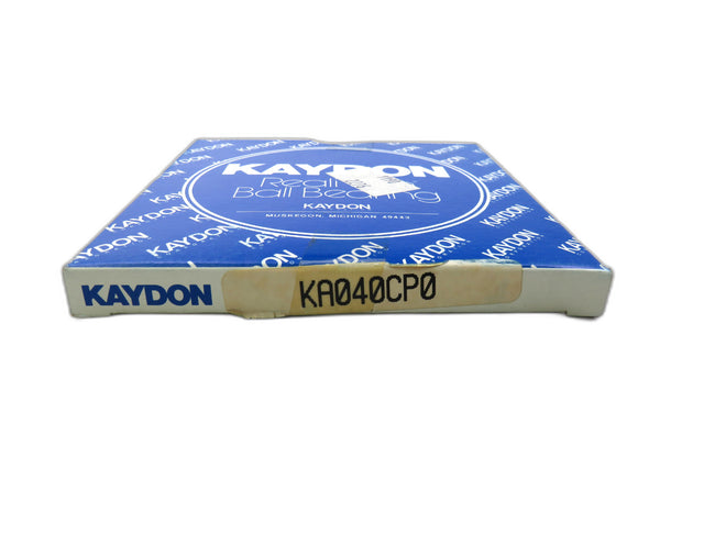 KAYDON  KA040CP0 Radial/Deep Groove Ball Bearing - 4 in ID, 4-1/2 in OD    New