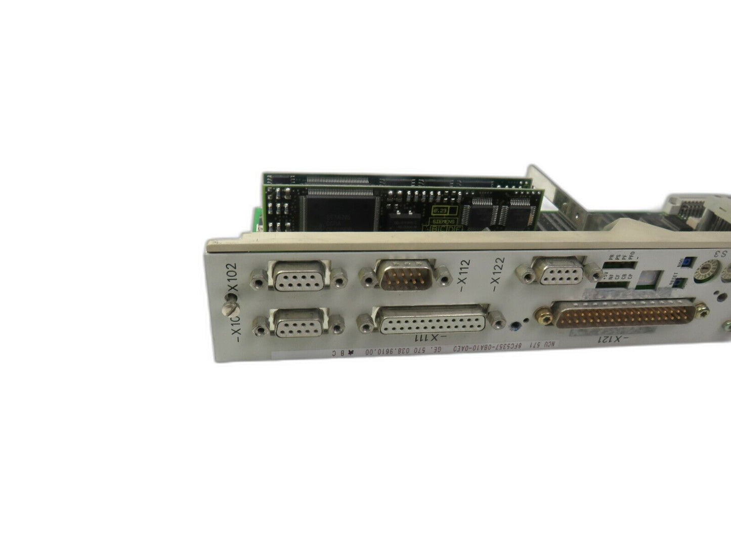 SIEMENS 6FC5357-0BA10-0AE0 + 6FC5250-3AX10-5AH4 CARD Sinumerik 840D NCU 571
