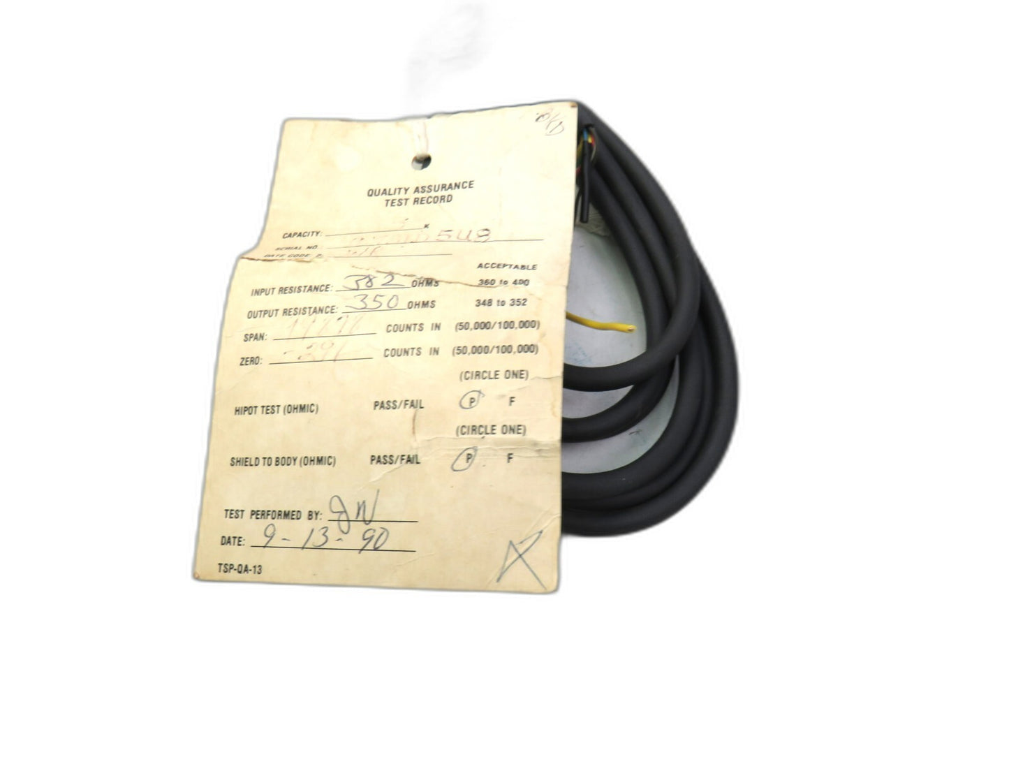 METTLER TOLEDO 13078900C SCALE LOAD CDELL 743-5K Stainless Steel 2.0 at 5K