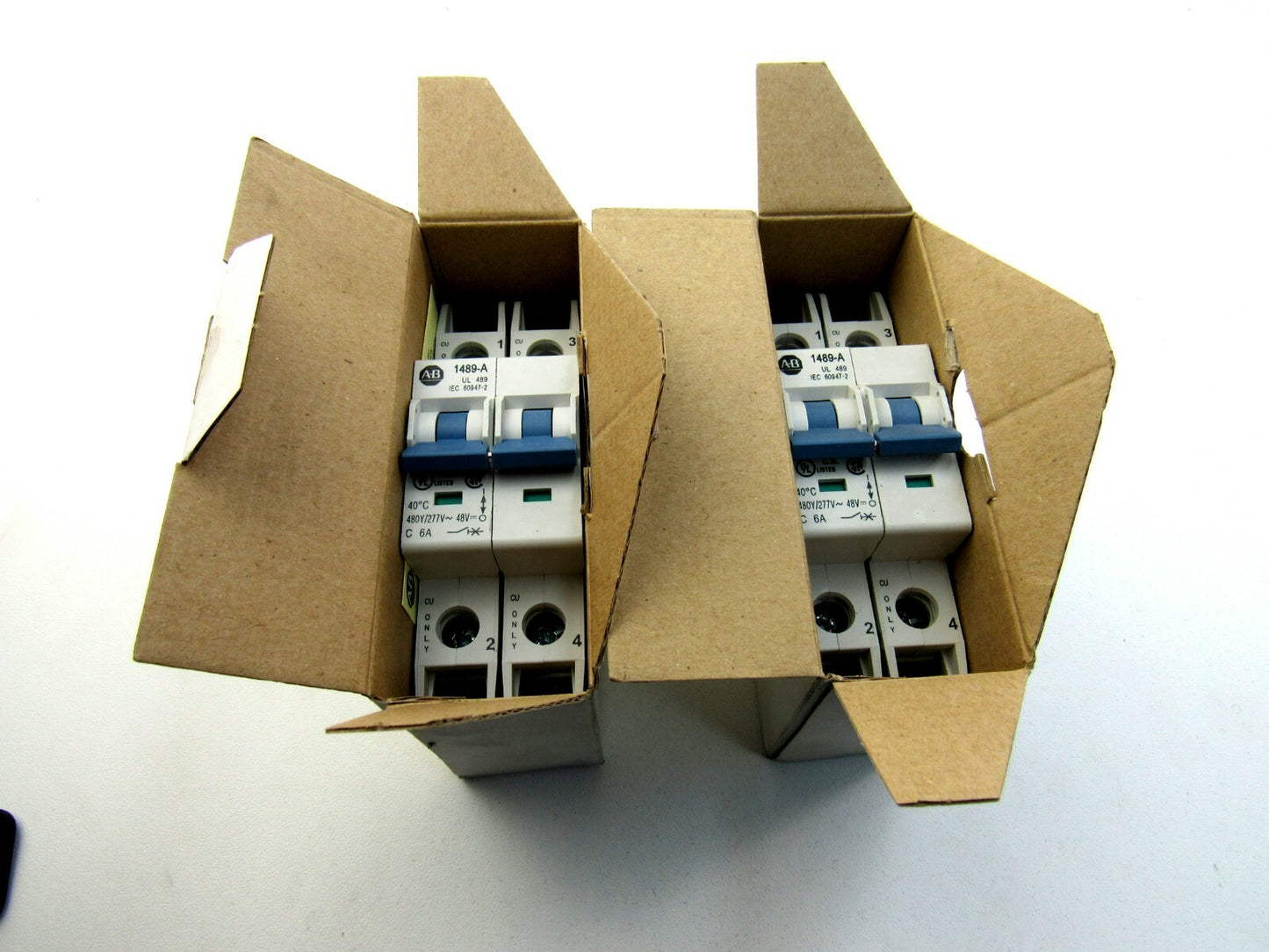 ALLEN BRADLEY  1498-A2C060 New  Lot of 2