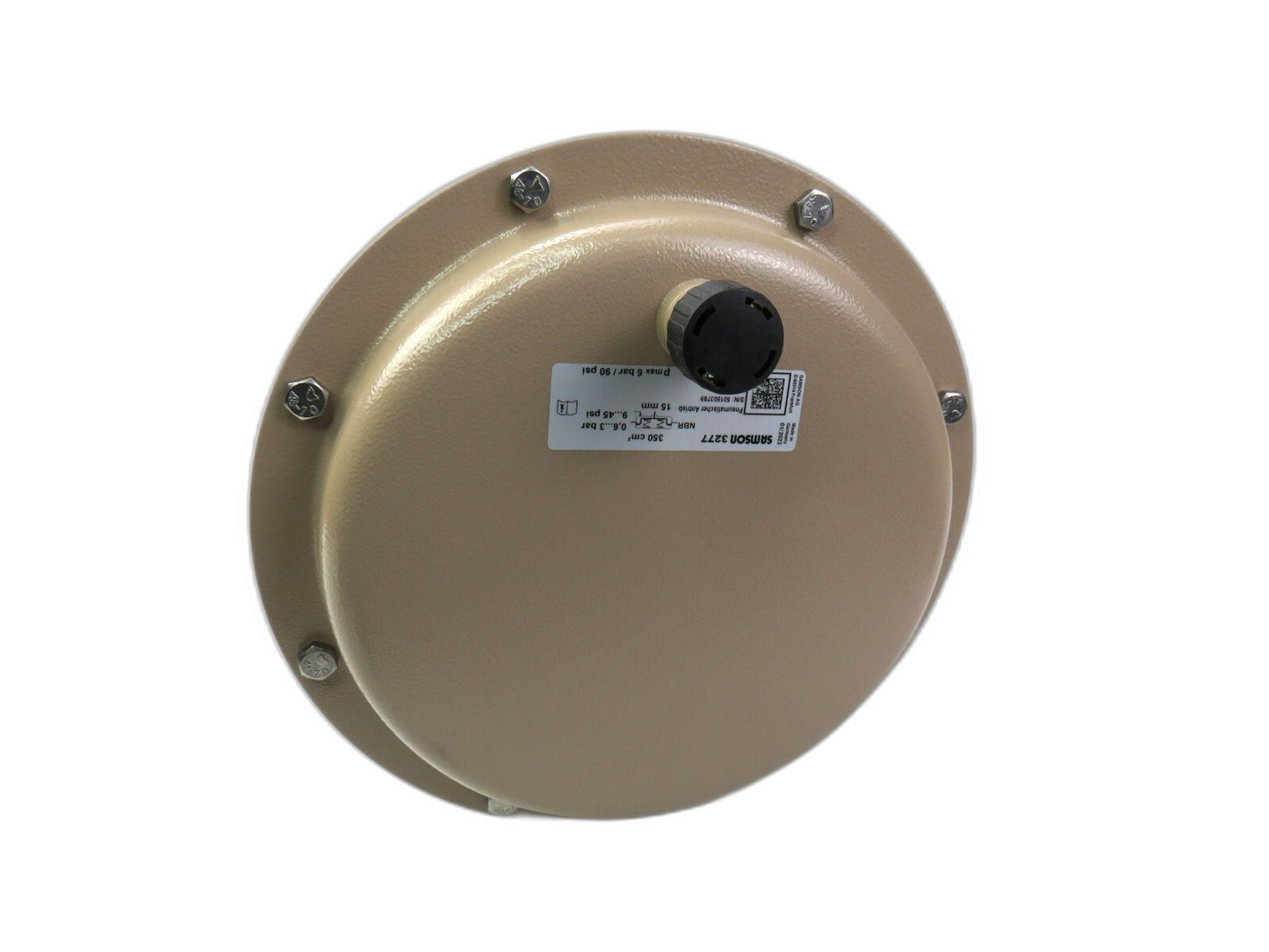 SAMSON 3241-7 CF8M + 3730-3 + 3277 350 CM² + 3241 Pneumatic Actuator    New