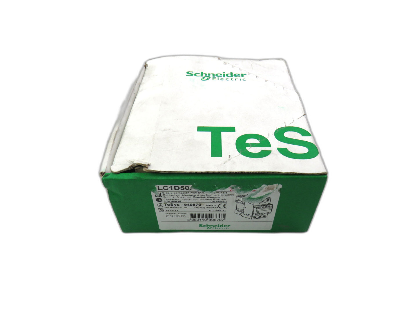 SCHNEIDER ELECTRIC  LC1D50AP7 CONTACTOR    New