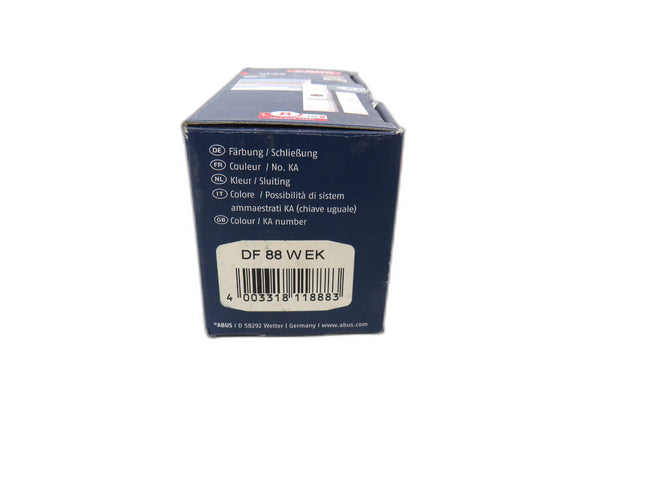 ABUS  DF88 W EK DF 88  WHITE     New
