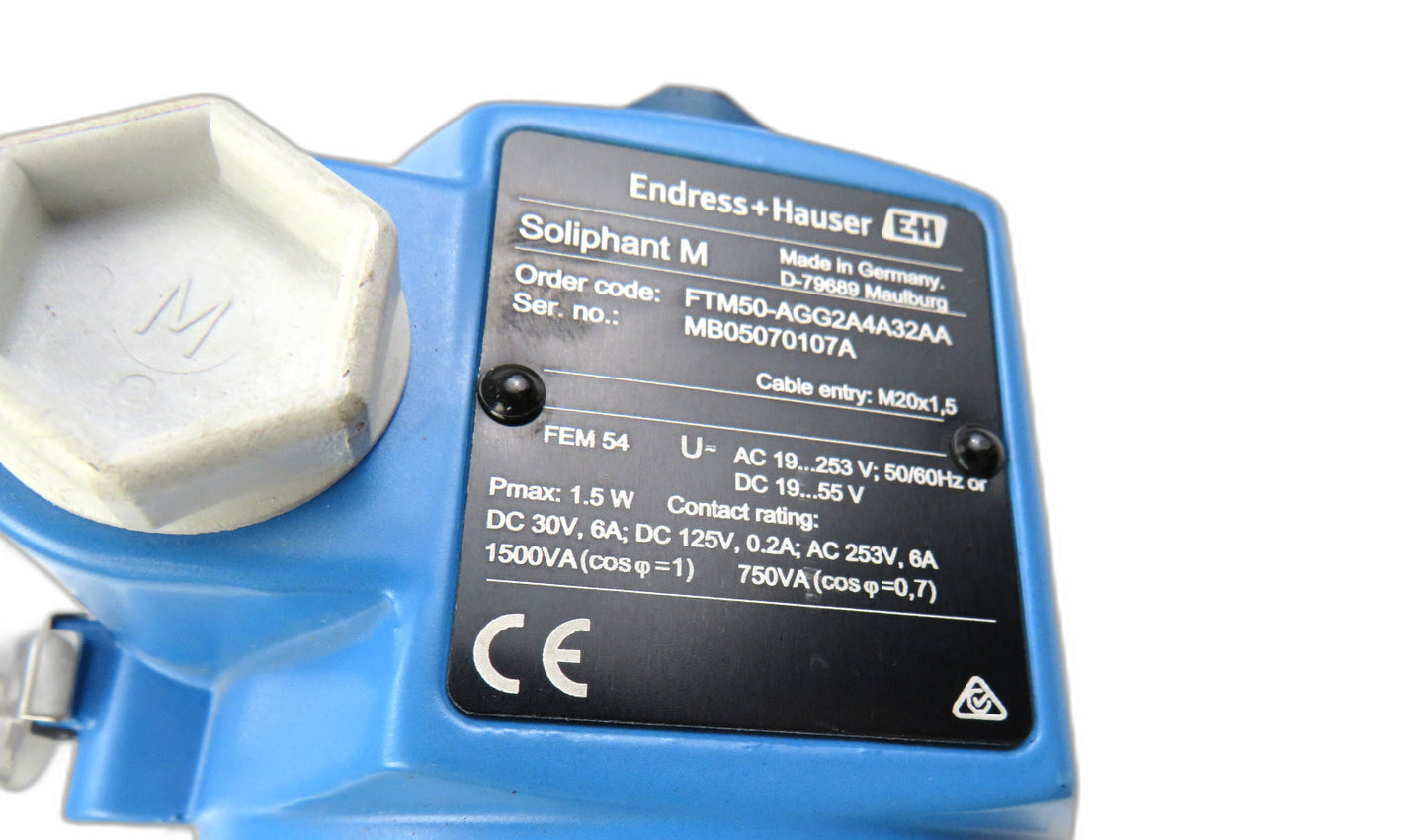 ENDRESS+HAUSER FTM50-AGG2A4A32AA    New