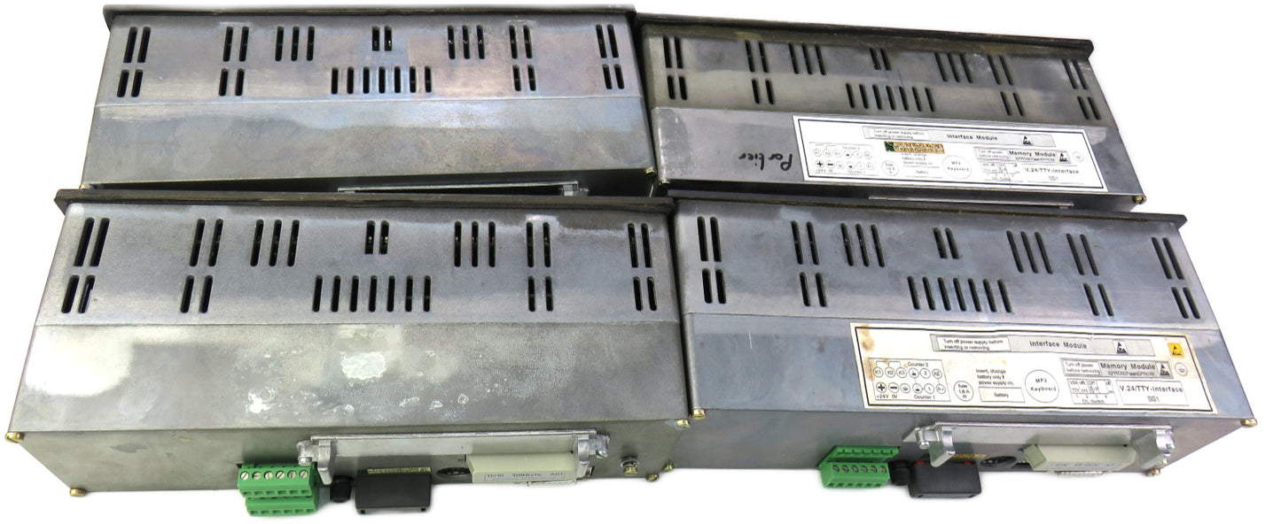 SIEMENS TD10/240-8 6AV3010-1EL00 Text Display   Lot of 4
