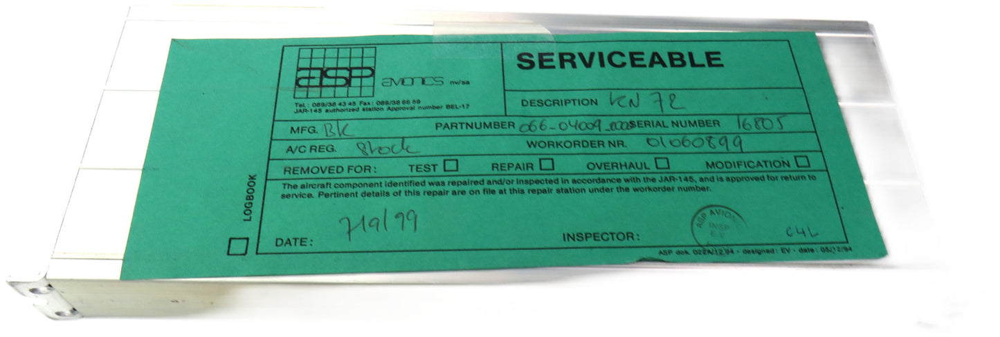 BENDIX / KING  066-4009-00 KN-72 VOR/LOC Converter