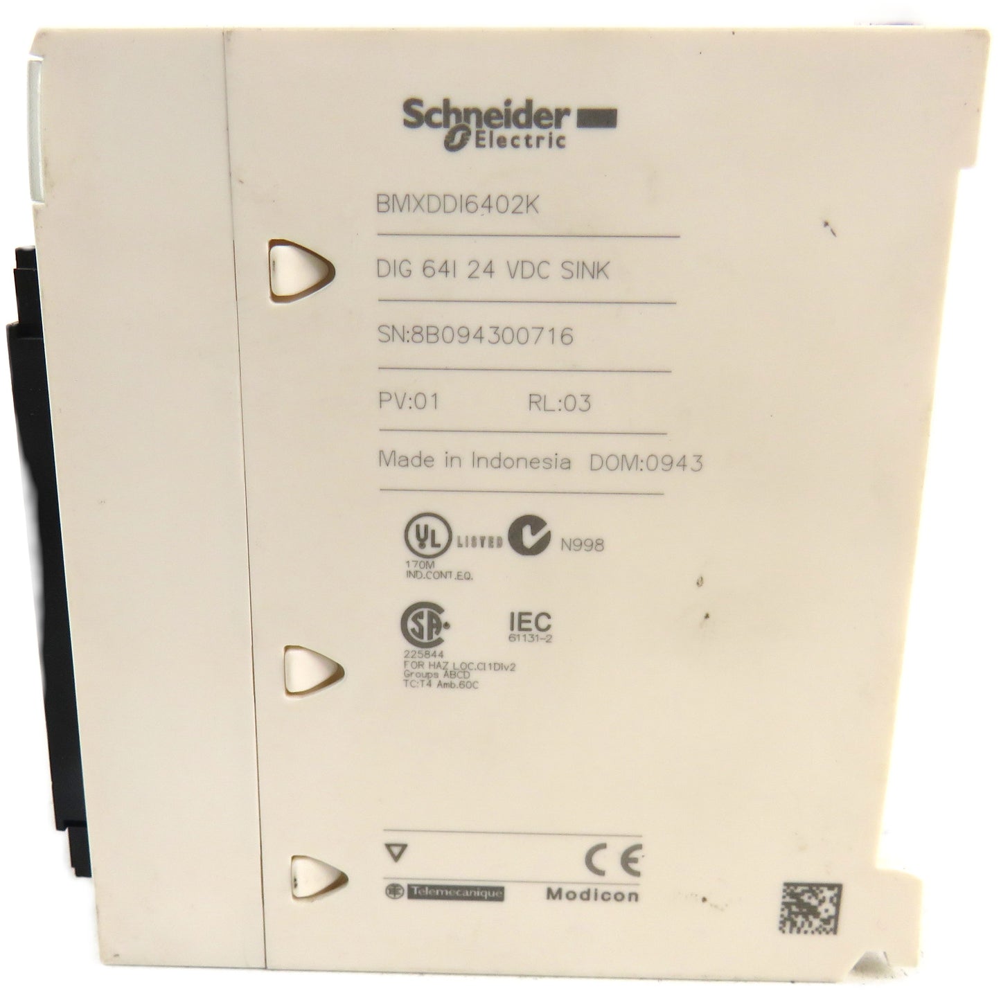 SCHNEIDER ELECTRIC BMXDDI6402K DDI6402K MODICON MODULE