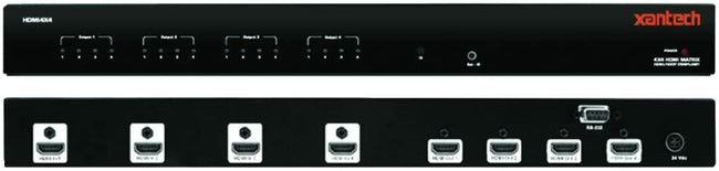 Xantech 4X4 HDMI SWITCHER Matrix New