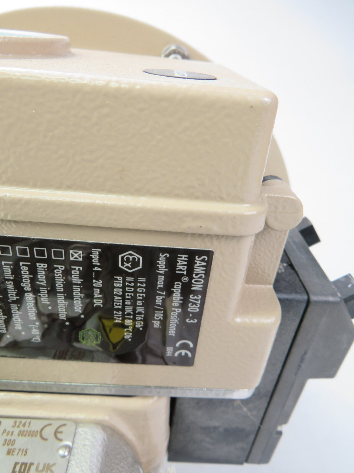 SAMSON 3241-7 A351CF8M + 3730-3 + 3277 350 CM² + 3241 Pneumatic Actuator    New