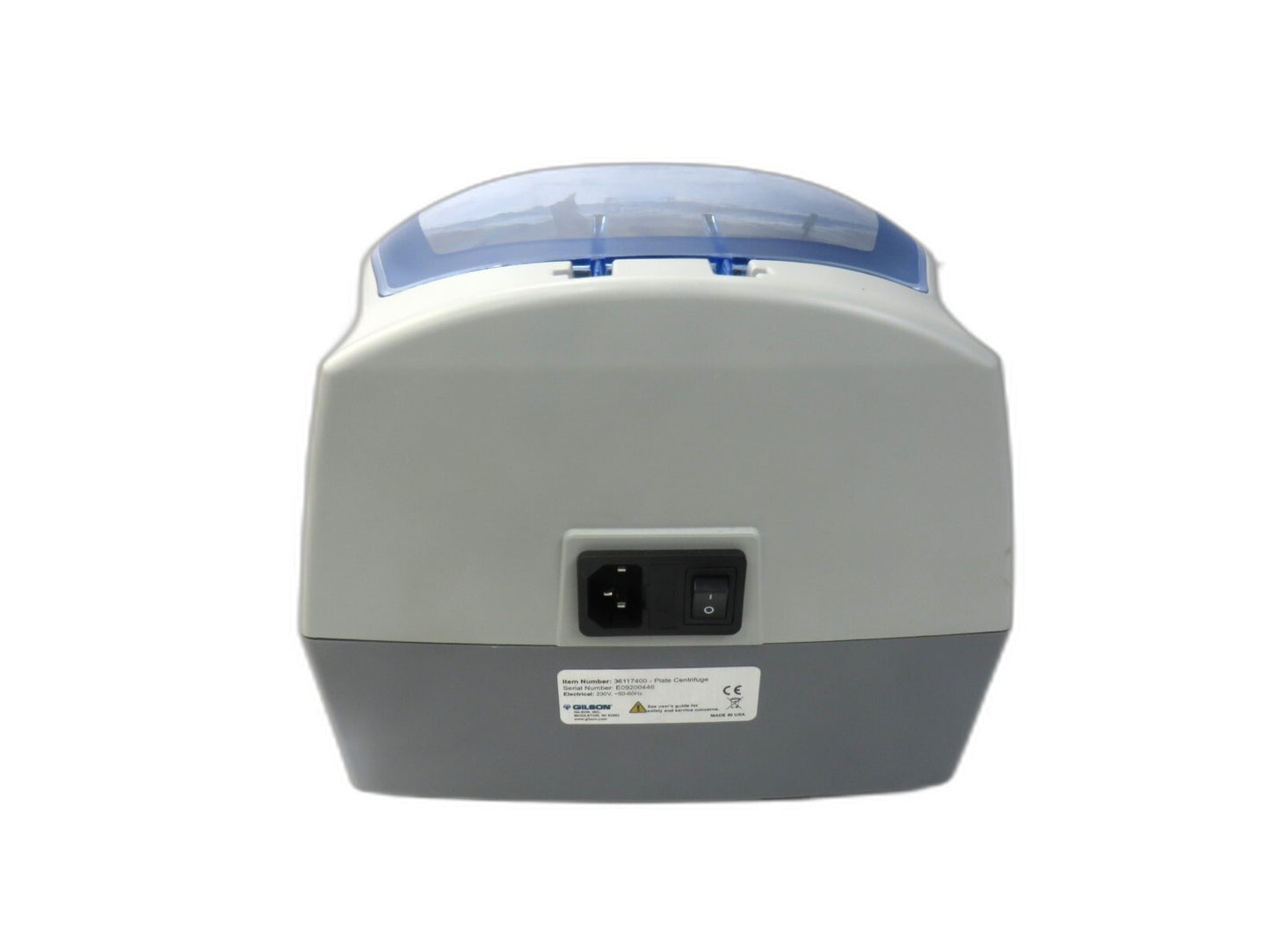 GILSON CENTRY 101  CENTRY 101 entry 101 Plate Centrifuge 36117400 benchmark