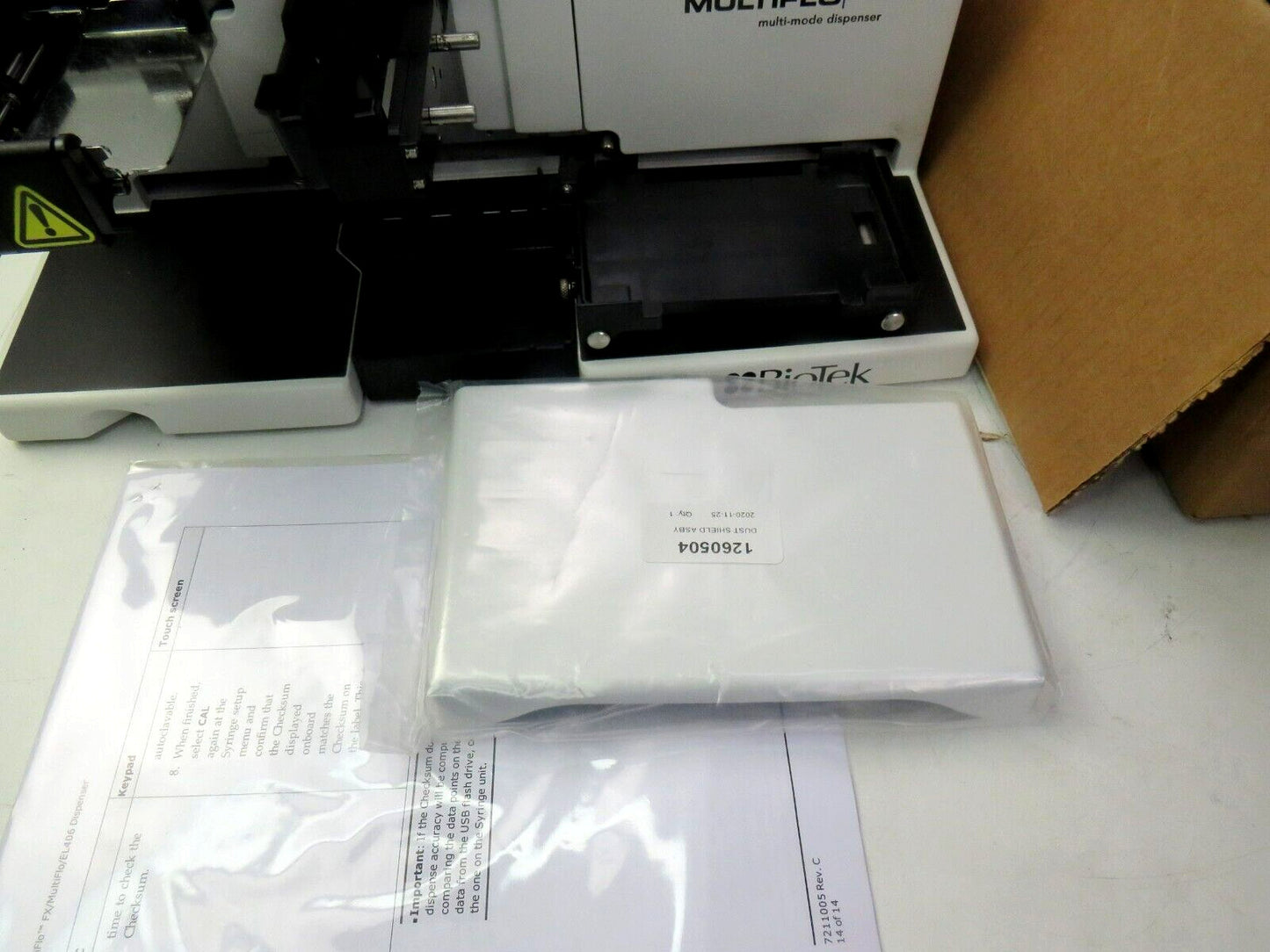 BIO-TEK BIOTEK MFXP1 MFXP MULTIFLO FX MULTI-MODE DISPENSER + 7210008 + 7210010