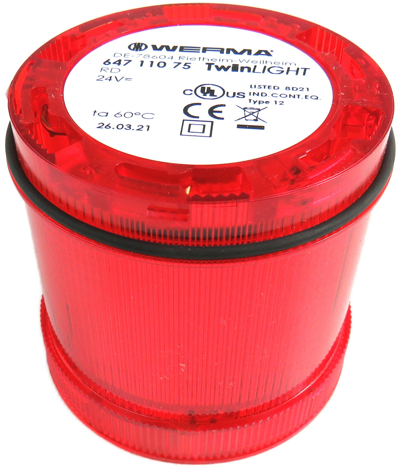 WERMA 647 110 75 64711075 TwinLIGHT Classic 24 VAC/DC    New