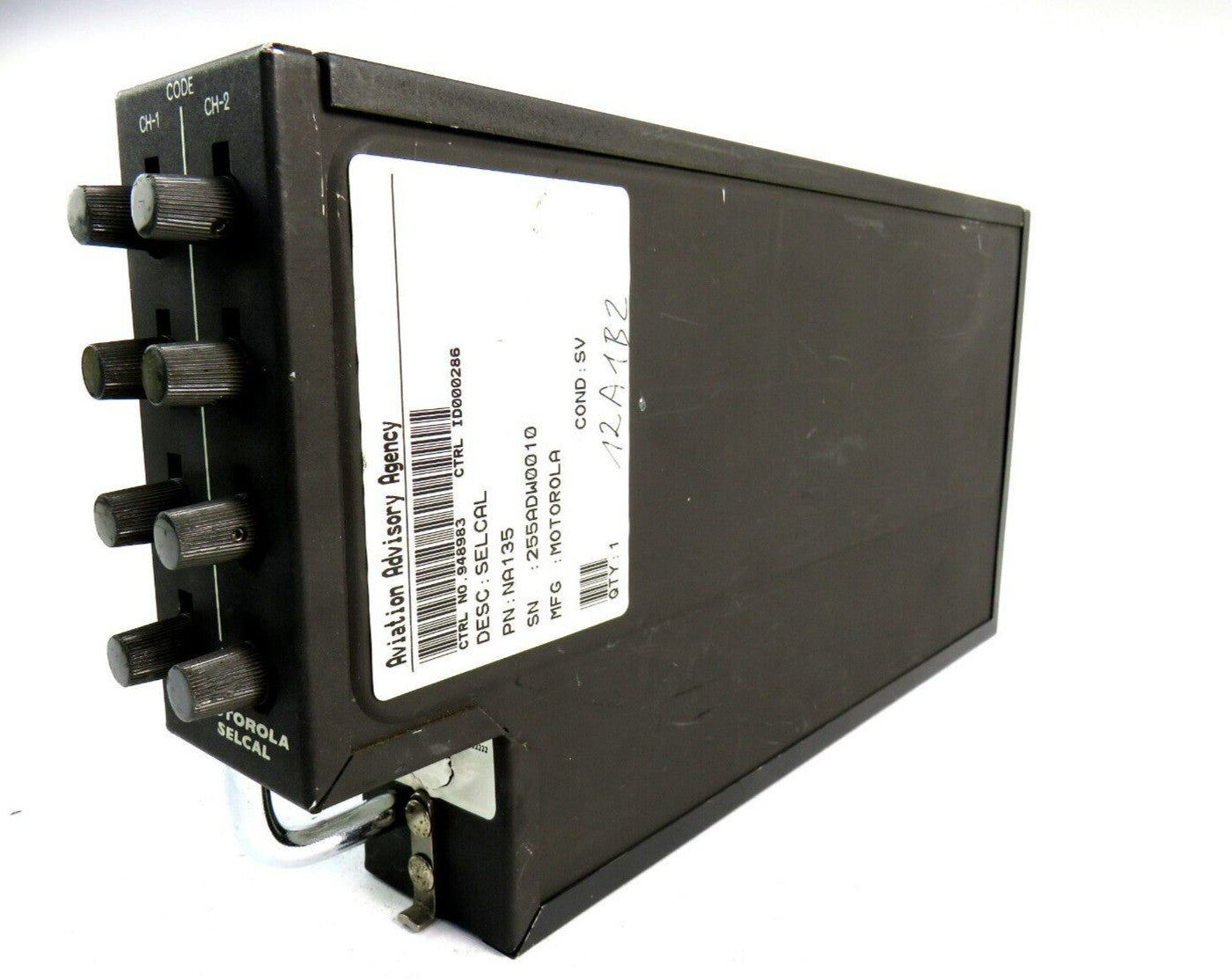 MOTOROLA  SELCAL NA135  AIRCRAFT VHF UNIT    New
