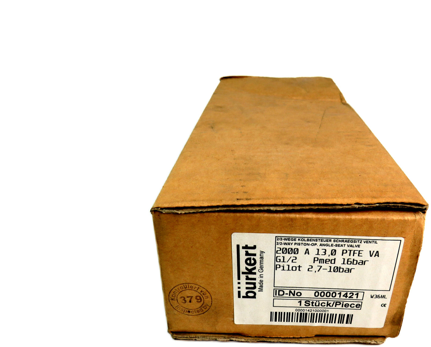 BURKERT  1421 BURKERT EASY FLUID CONTROL SYS      New
