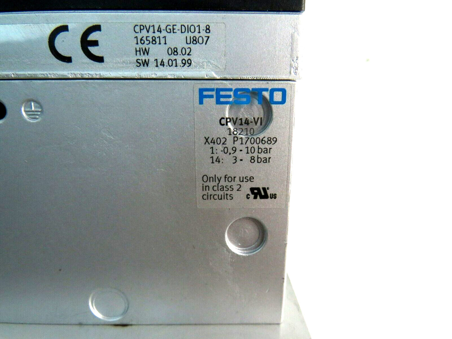 FESTO CPV14-GE-DI01-8 165811 + CPV14-VI 18210 + 187622