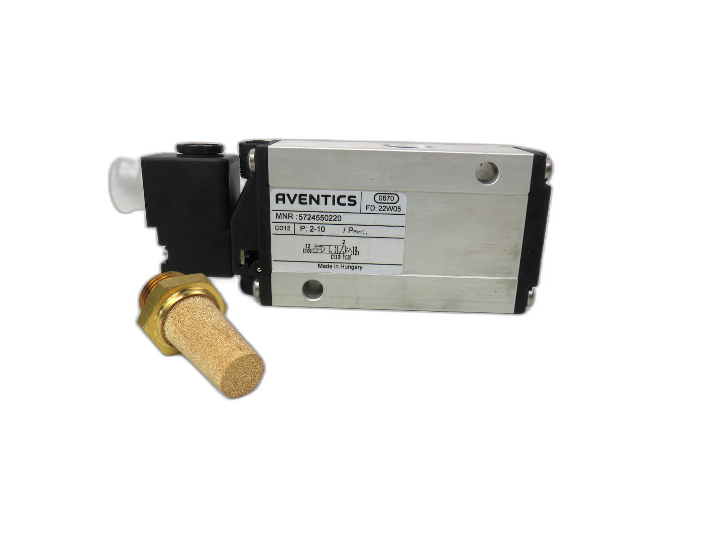 REXROTH BOSCH AVENTICS 5724550220 DIRECTIONAL VALVE   New