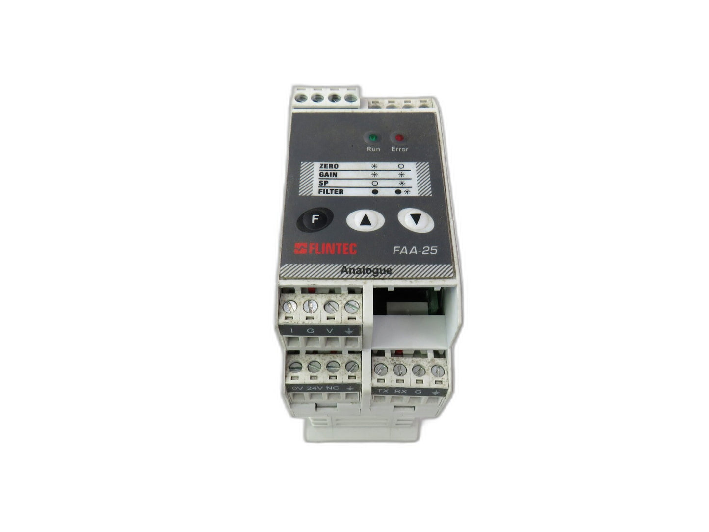 FLINTEC  FAA-25 ANALOGUE AMPLIFIER M0010831 24VDC