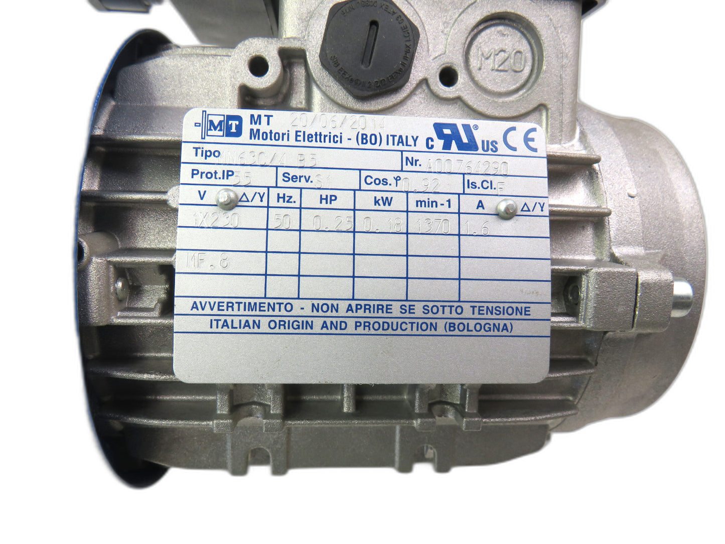 MOTORI ELETTRICI  MN63C/4 B5
