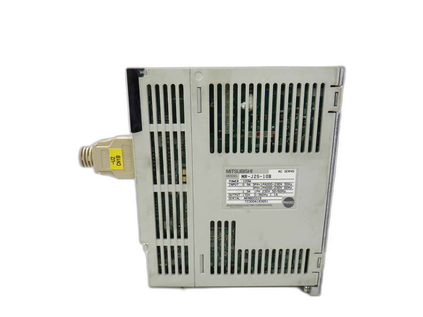 MITSUBISHI MR-J2S-10B SERVO AMPLIFIER