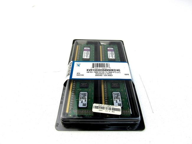 Kingston KVR1333D3S8N9HK2/4G Pair    New
