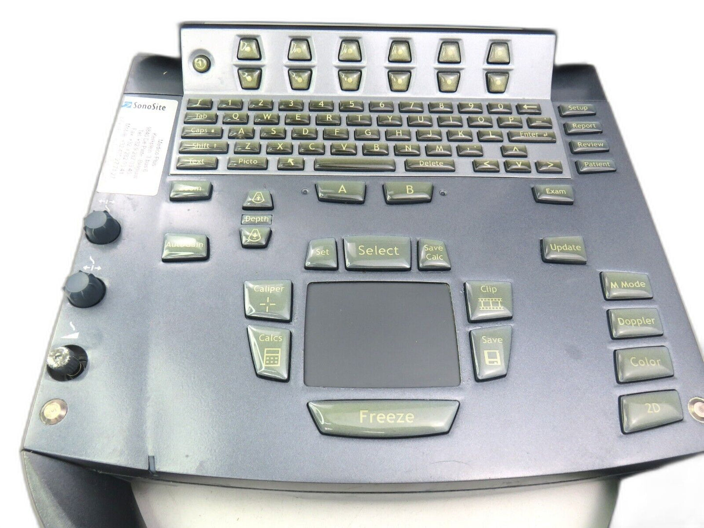 SONOSITE M-TURBO ULTRASOUND SYSTEM P08189-75 + P10401-02 + POWER SUPPLY