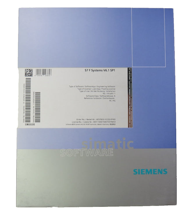 SIEMENS  6ES7810-4CC08-0YA5 SIMATIC S7 STEP 7 V5.4