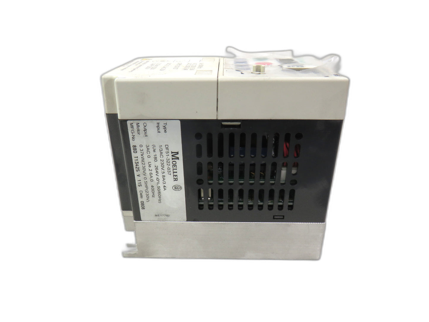 MOELLER DF51-322-025 , FREQUENCY INVERTER, 230V, 1.6A, 50/60HZ
