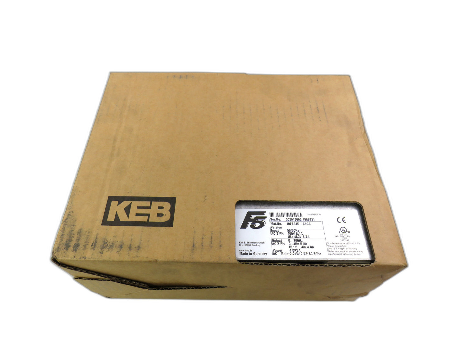KEB 10F5A1D-3AGA    New