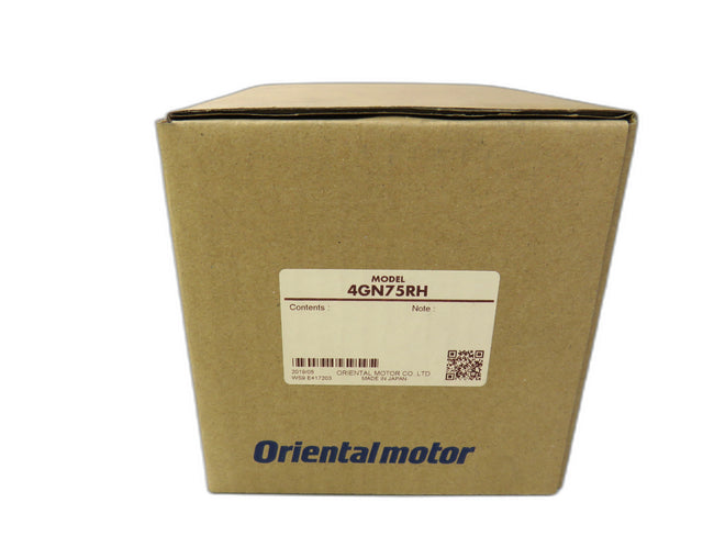 ORIENTALMOTOR ORIENTAL MOTOR 4GN75RH GEARHEAD    New