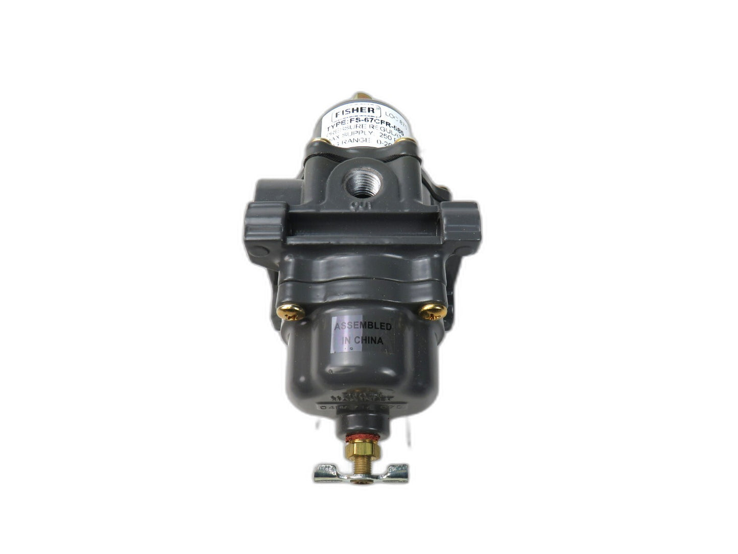 Fisher Emerson FS-67CFR-585 1/4" NPT 15 PSI 0-20 PSI 0-1,4 BARG    New