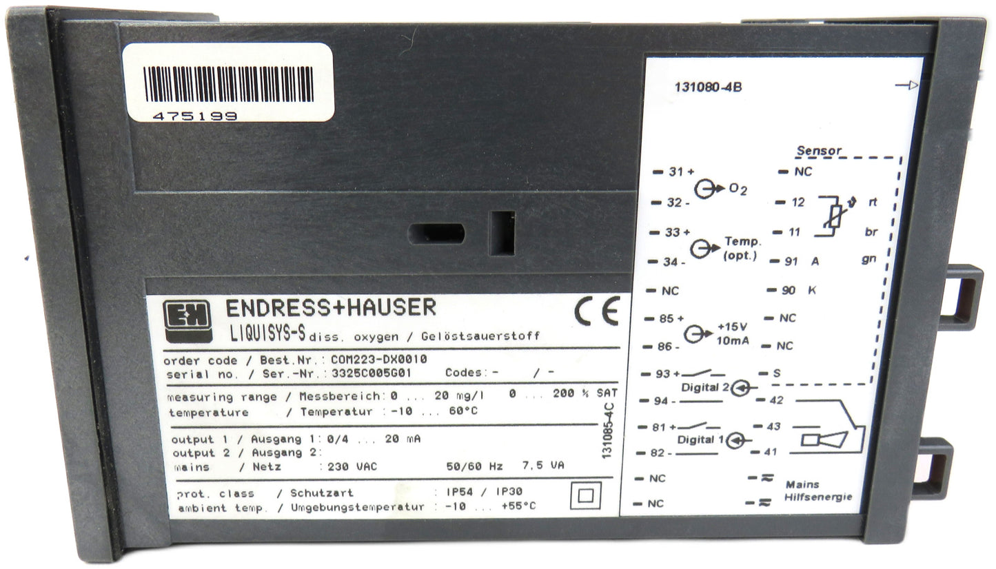 Endress + Hauser LIQUISYS-S COM223-DX0010    New