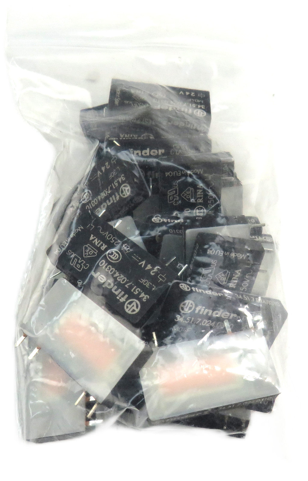 FINDER 34.51.7.024.0310, 24 V-, 1xEIN, 6 A RELAIS RELAY     New