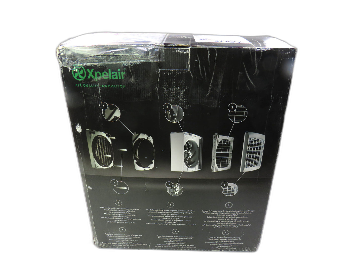 XPELAIR  GX12 HIGH PREFORMANCE EXTRACTOR FAN   New