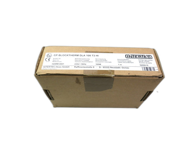 INTERTEC CP BLOCKTHERM DLA 100 T3 HI HAMM-0001    New