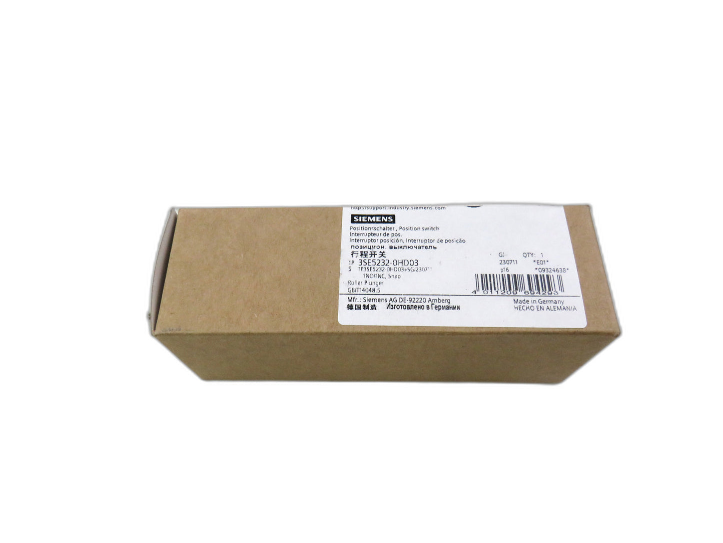 SIEMENS 3SE5232-0HD03    New