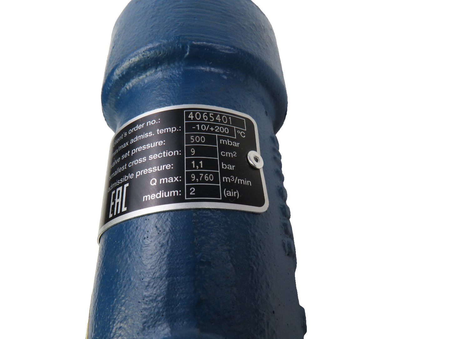 AERZEN EN-GJL-250 167355109 relief valve vt50   New