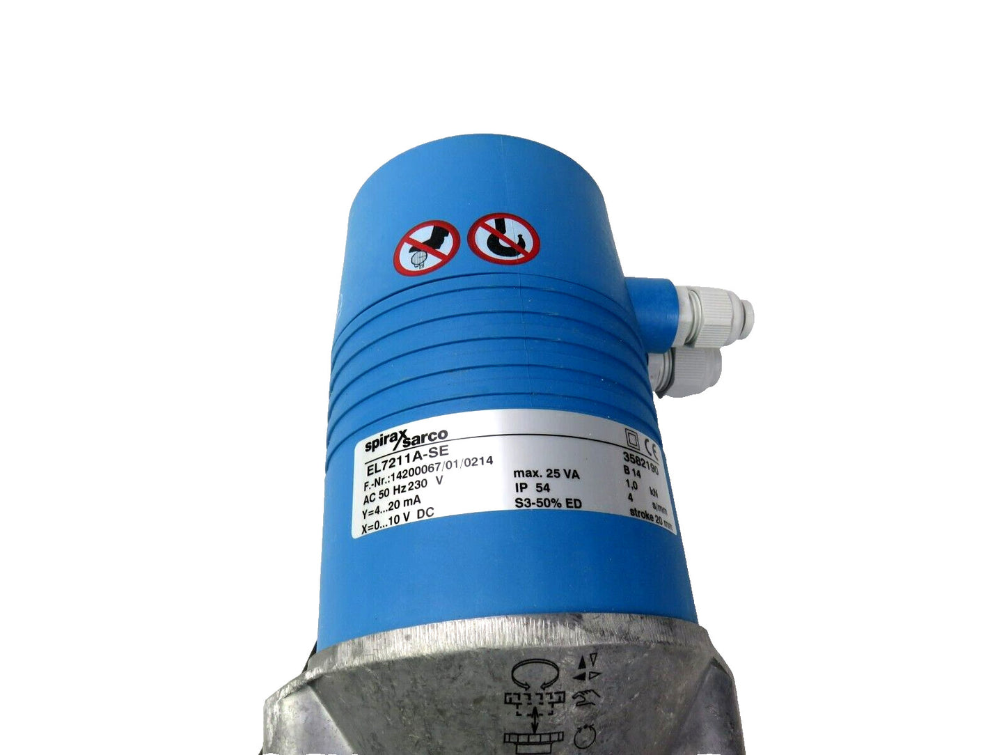 SPIRAX SARCO EL7211A-SE EL7200 KE73PTSUSS.2 KE73 PTSUSS.2 DN25 KVS 10    New