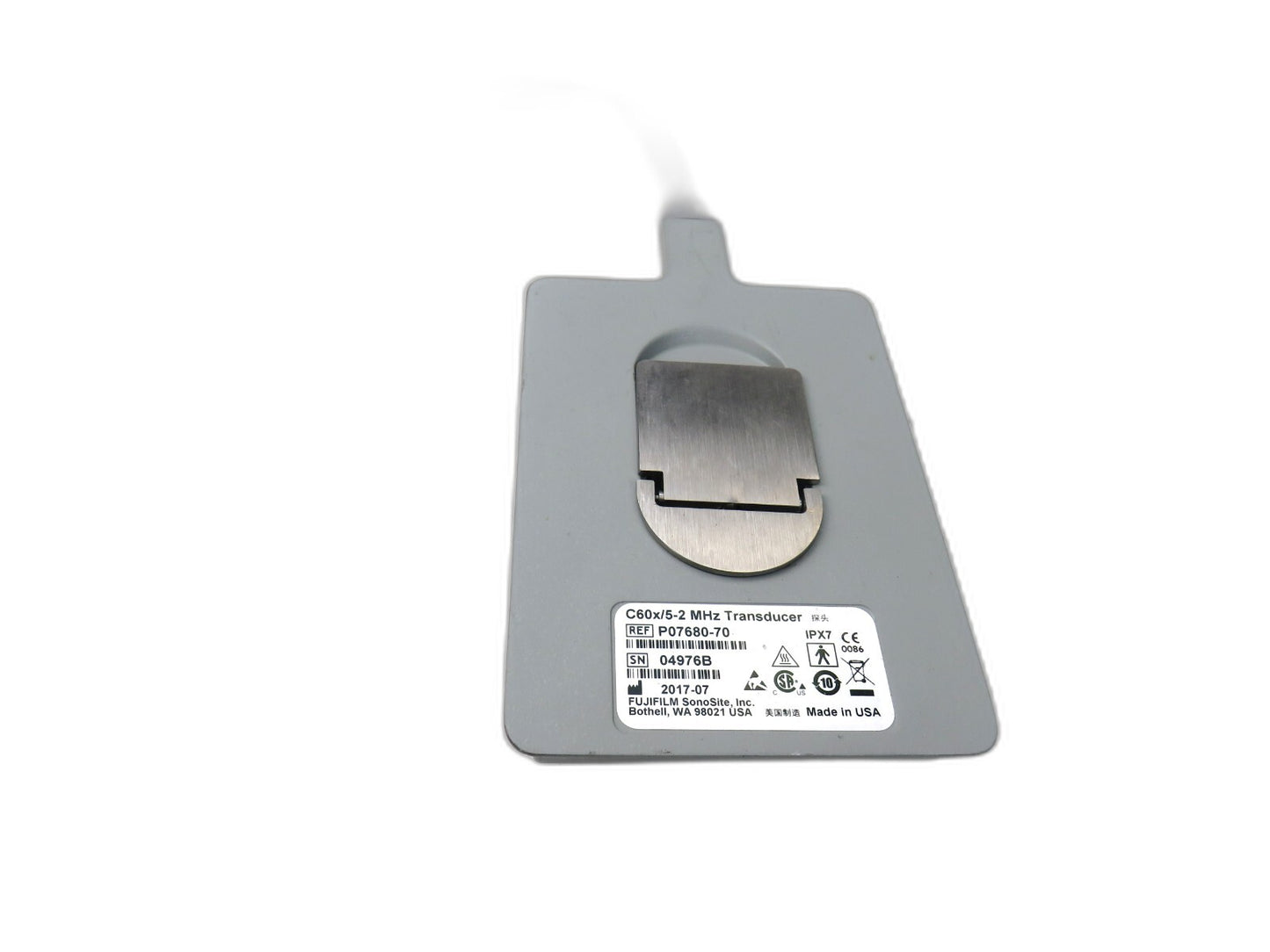Sonosite P07680-70 C60X 5-2 MHZ TRANSDUCER CONVEX  probe