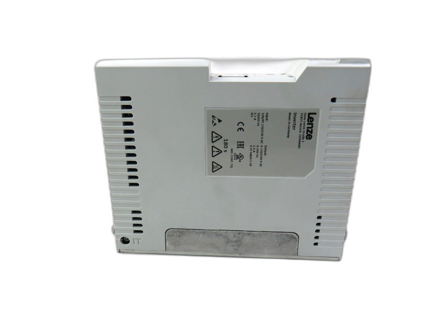 LENZE I51AE137B10011000S , HIGH-FREQUENCY INVERTER , I510, 0.37 KW (0.5 HP)