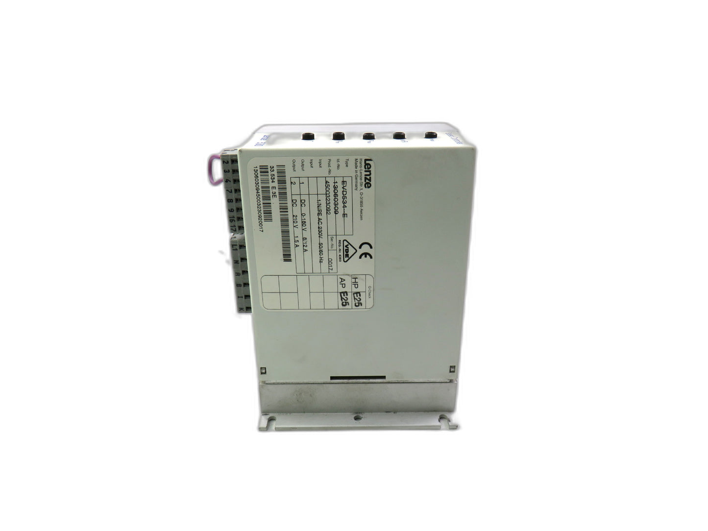 LENZE 530 EVD534-E 13060309